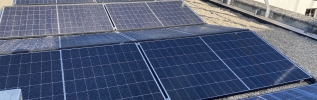 200 m2 de panneaux photovoltaïques sur la toiture de la cité Henry Berger du Département de la Côte-d'Or