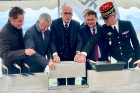 Une nouvelle gendarmerie en construction à Meursault