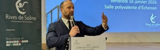 Voeux Communauté de communes Rives de Saône : transition et attractivité