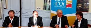 Une Convention ERDF - CD21 pour agir efficacement pour le numérique 