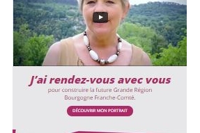 Marie-Guite Dufay lance la plate-forme collaborative de son site de campagne.