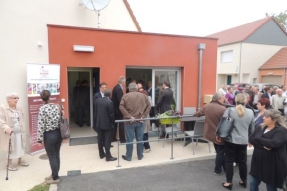 Bretenière inaugure son Vill'âge Bleu