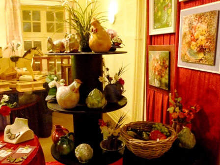 MAISON DES ARTS DELA TABLE MARIE QUIQUEMELLE ECHODES COMMUNES 2015