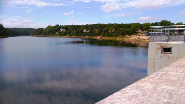 BARRAGE DU LAC DE PONT MARIE QUIQUEMELLE 2016 ECHO DES COMMUNES