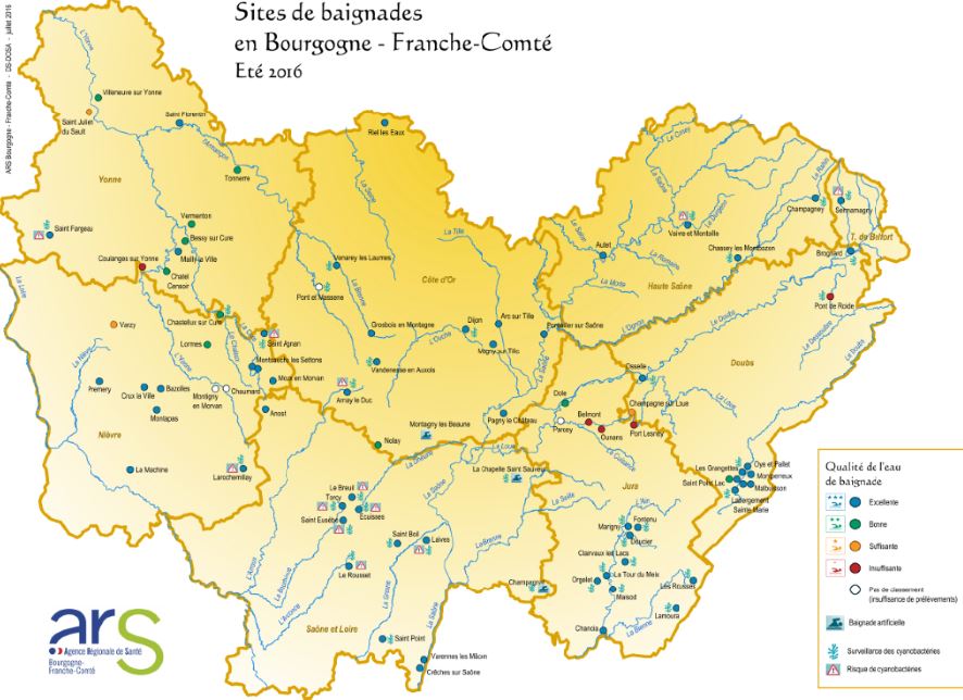 l&rsquo;ARS effectue le contr&ocirc;le sanitaire des baignades