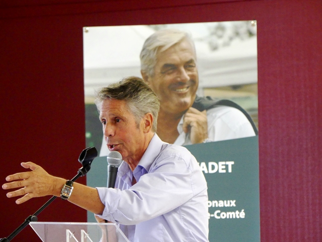 DEJEUNER REPUBLICAIN SAUVADET 2016 MARIE QUIQUEMELLE POUR ECHO DES COMMUNES