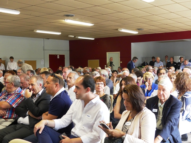 DEJEUNER REPUBLICAIN SAUVADET 2016 MARIE QUIQUEMELLE POUR ECHO DES COMMUNES