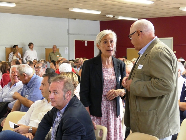 DEJEUNER REPUBLICAIN SAUVADET 2016 MARIE QUIQUEMELLE POUR ECHO DES COMMUNES