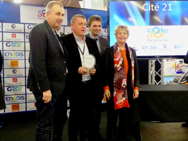 trophee c&ocirc;te d'or partenaires 201 marie quiquemelle echo des communes