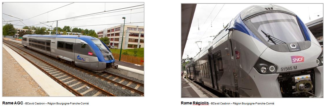 TER en Bourgogne-Franche-Comt&eacute; pour 2018
