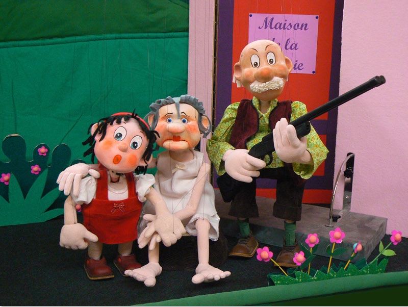 Venko : L&rsquo;homme aux marionnettes le Petit Chaperon rouge