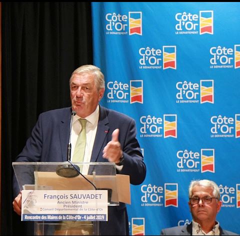 Fran&ccedil;ois Sauvadet, Pr&eacute;sident du Conseil D&eacute;partemental de la C&ocirc;te-d'Or
