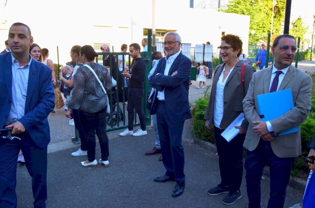 Rentr&eacute;e scolaire : les &eacute;lus ont visit&eacute; des &eacute;coles dijonnaises