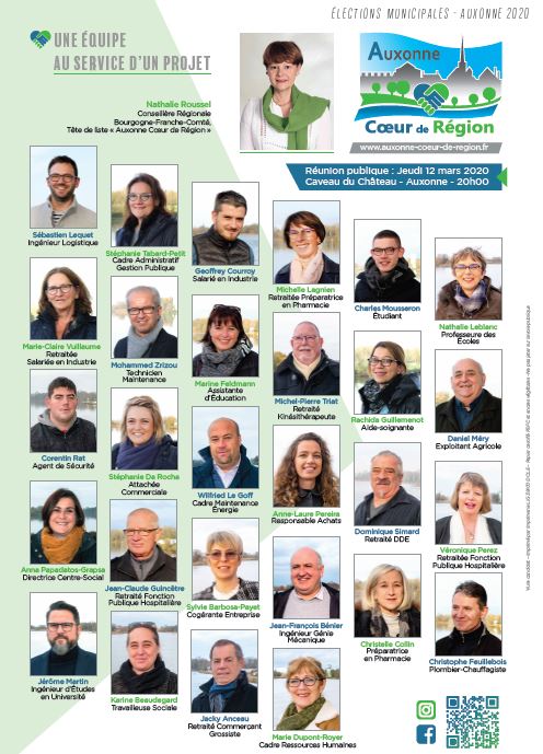 #municipales2020 : Auxonne coeur de r&eacute;gion avec Nathalie Roussel