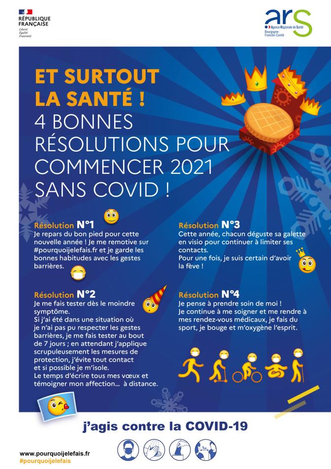 COVID-19 : L&rsquo;&eacute;pid&eacute;mie continue de progresser en BFC 