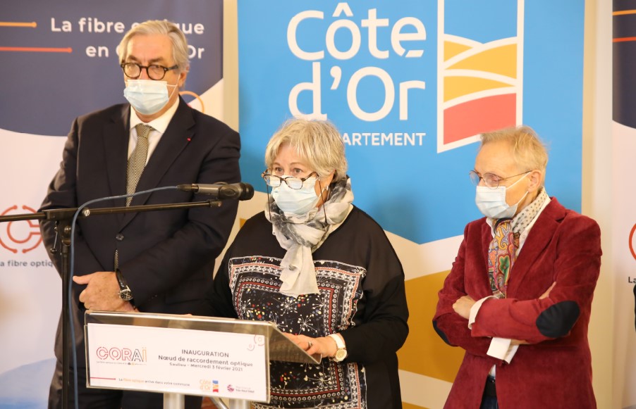 Martine MAZILLY, maire de Saulieu 