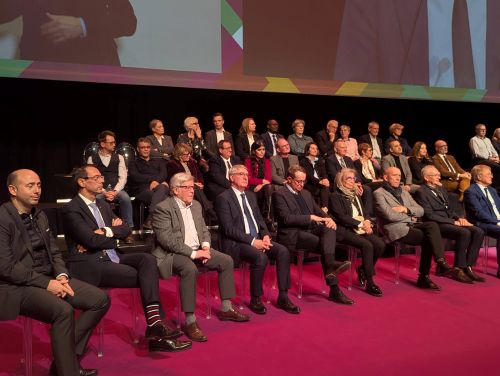 Les &eacute;lus de Dijon M&eacute;tropole au premier rang &copy;Nad&egrave;ge Hubert