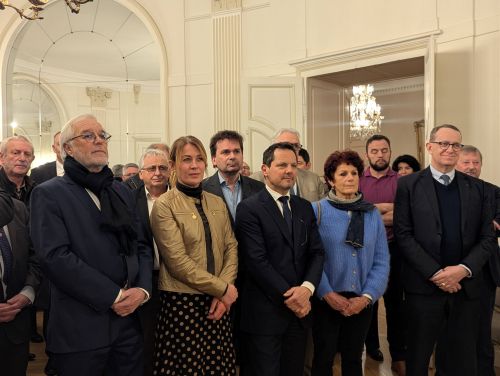 Les repr&eacute;sentants des institutions locales et nationales pr&eacute;sents pour les voeux du pr&eacute;fet &copy;Nad&egrave;ge Hubert