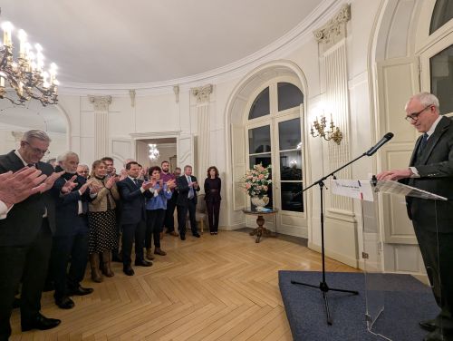Les repr&eacute;sentants des institutions locales et nationales pr&eacute;sents pour les voeux du pr&eacute;fet &copy;Nad&egrave;ge Hubert