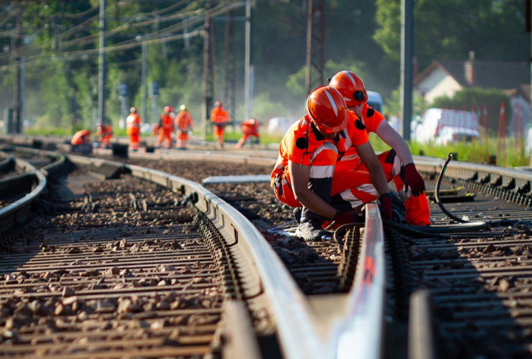Chantier sur les voies &copy;SNCF R&eacute;seau