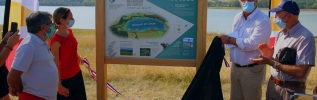 Inauguration de la labellisation du réservoir de Cercey en espace naturel sensible ENS