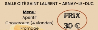 Repas de l'ADMR d'Arnay-le-Duc