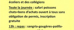 Fête de la pêche à Fouché