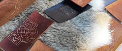 Atelier créatif - Création d'un marque-page en cuir