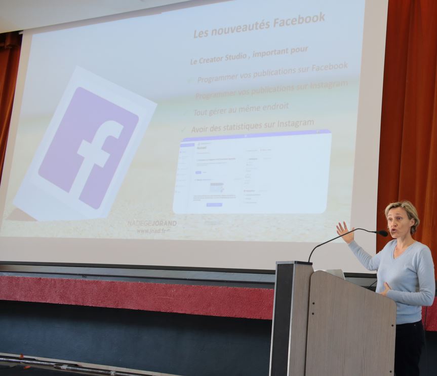 Nad&egrave;ge JORAND, fondatrice de l&rsquo;agence webmarketing digital JNAD