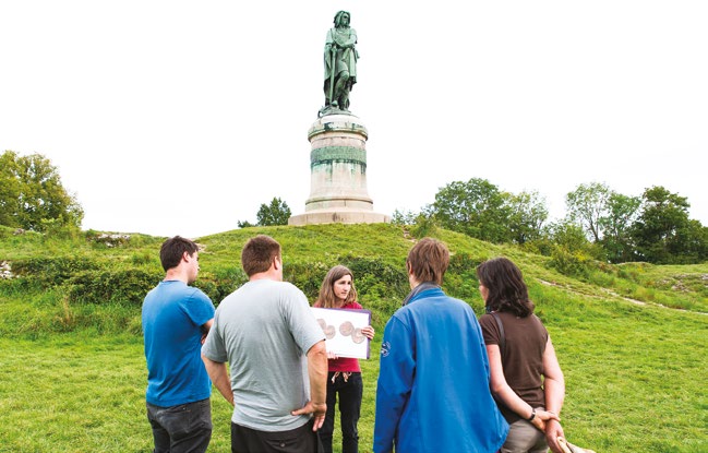 Balade en pays d'Al&eacute;sia et de la Seine. Sur les traces de Vercing&eacute;torix.