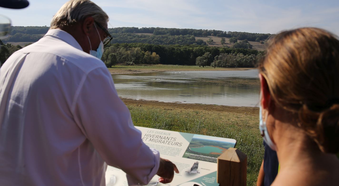 Espace Naturel Sensible (ENS) du r&eacute;servoir de Cercey.