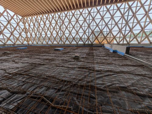 La d&eacute;chetterie en travaux &copy;CCVal de Morteau