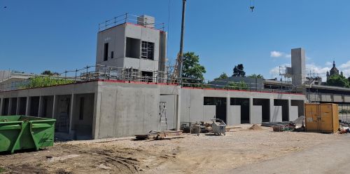 construction de l'internat et d'une ecole en C&ocirc;te-d'Or &copy;Opti-Immo-Conseil
